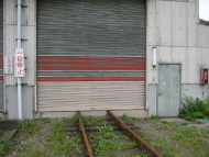 鉄道　機関庫入口