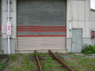 鉄道 機関庫入口