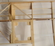 エルロン用サーボ窓